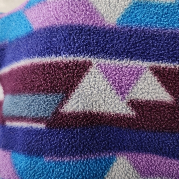 Patagonia Rare Southwest Pattern Synchilla Snap-T Fleece Jacket Women's Small S - Picture 8 of 11